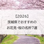 【2026】茨城県でおすすめのお花見・桜の名所7選
